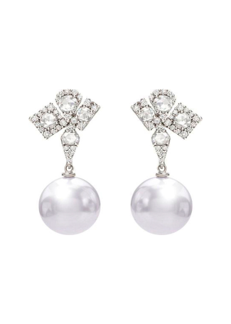 Серьги Utopia Miro Белое золото