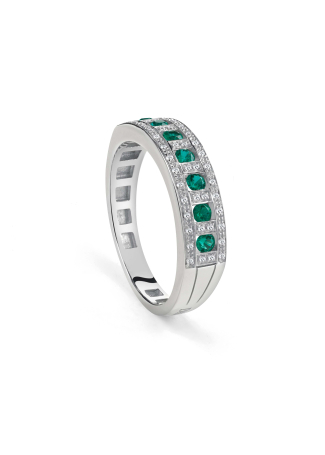 Кольцо Damiani Belle Epoque Белое золото