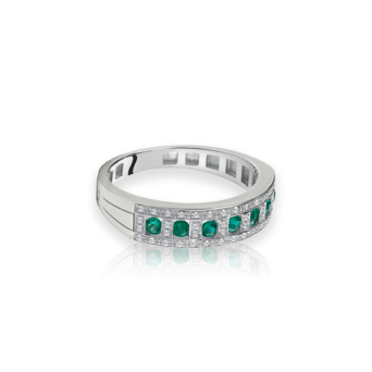 Кольцо Damiani Belle Epoque Белое золото