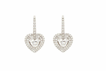 Серьги Damiani Classic- Forme Белое золото