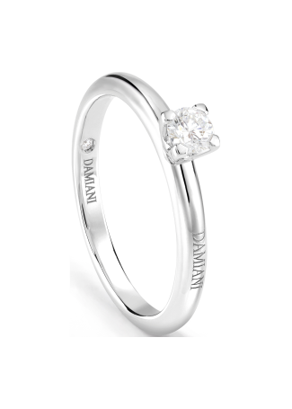 Кольцо Damiani Luce D Белое золото