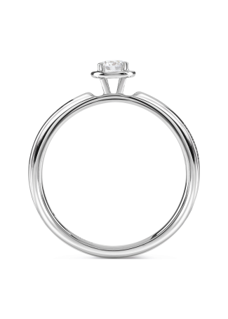 Кольцо Damiani Minou Белое золото