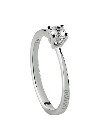 Кольцо Damiani Luce D Белое золото