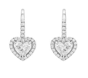 Серьги Damiani Classic- Forme Белое золото