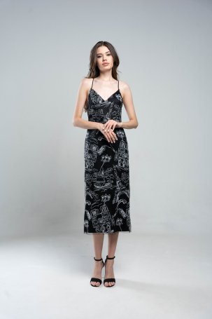 Платье Zardozi Paris FW2022/2023