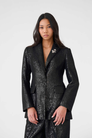 Jacket, Jacket, Suit, Jumpsuit Zardozi Delight Polyester, Silk, Raincoat fabric, Knitwear, Polyester