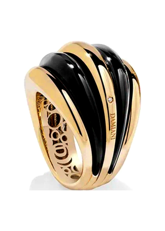 Кольцо Damiani Spicchi luna Желтое золото