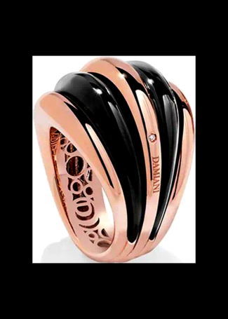 Кольцо Damiani Spicchi luna Розовое золото