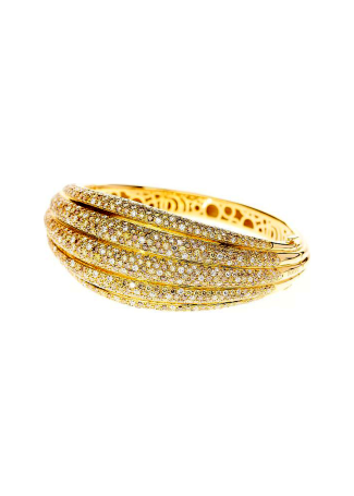 Браслет Damiani Spicchi luna Желтое золото