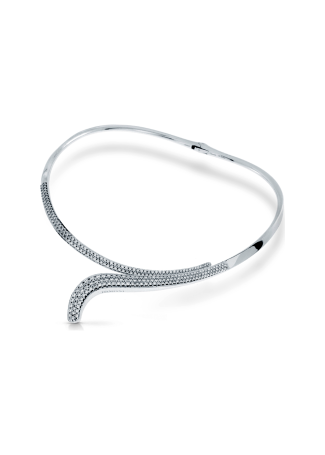 Колье Damiani Eden Белое золото