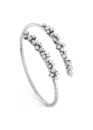 Браслет Damiani Mimosa Flexi Белое золото