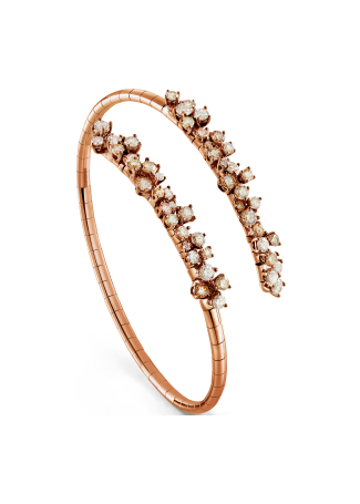 Браслет Damiani Mimosa Flexi Розовое золото