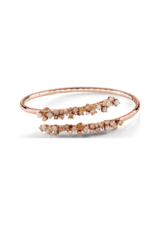 Браслет Damiani Mimosa Flexi Розовое золото