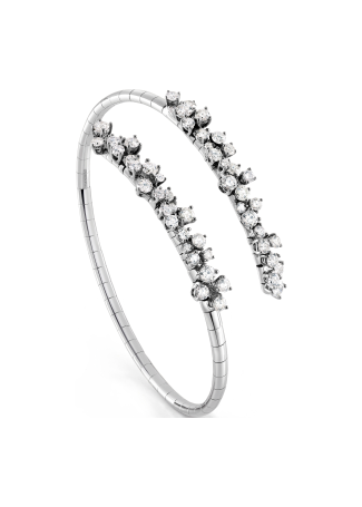 Браслет Damiani Mimosa Flexi Белое золото