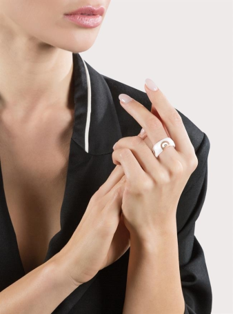 Кольцо Damiani D.Icon Розовое золото