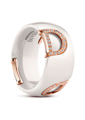 Кольцо Damiani D.Icon Розовое золото