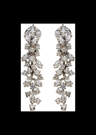 Earrings Damiani Mimosa White Gold
