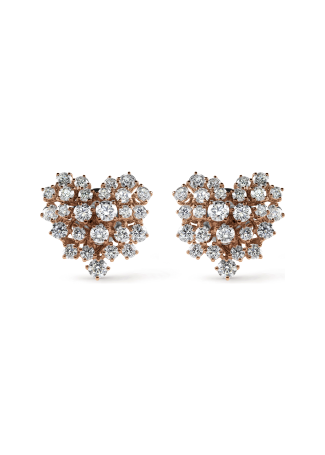 Серьги Damiani Mimosa Розовое золото
