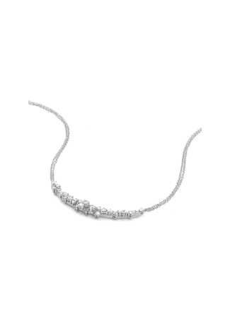 Колье Damiani Mimosa Flexi Белое золото