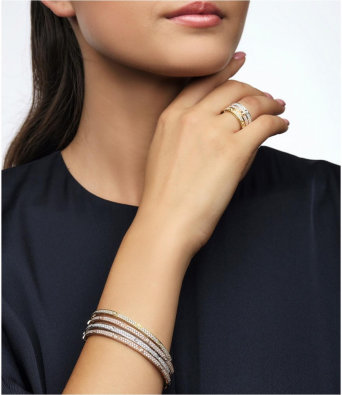 Браслет Damiani D.Side Белое золото