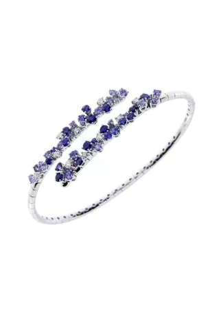 Браслет Damiani Mimosa Flexi Белое золото