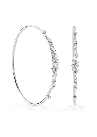 Серьги Damiani Mimosa Flexi Белое золото