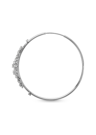 Серьги Damiani Mimosa Flexi Белое золото