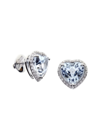 Серьги Damiani Minou Белое золото