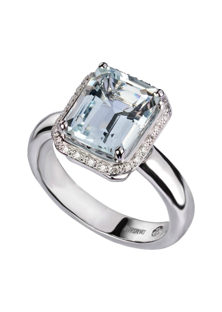 Кольцо Damiani Minou Белое золото
