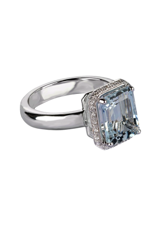 Кольцо Damiani Minou Белое золото