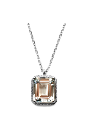 Колье Damiani Minou Белое золото