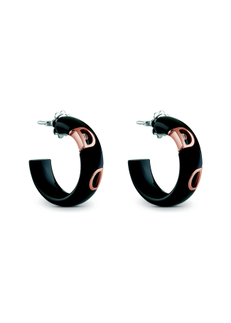 Серьги Damiani D.Icon Розовое золото