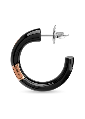 Серьги Damiani D.Icon Розовое золото