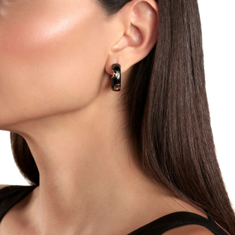 Серьги Damiani D.Icon Розовое золото