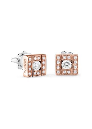 Серьги Damiani Belle Epoque Розовое золото