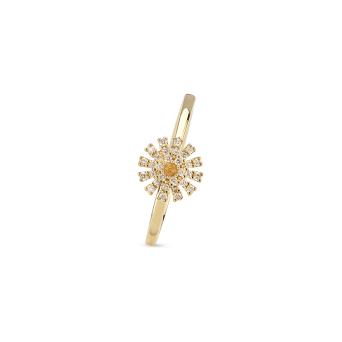 Кольцо Damiani Margherita Желтое золото