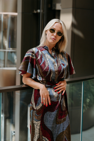 Платье Zardozi Silk / Chiffon Шифон