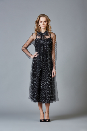 Платье Zardozi Lace / Tull Сетка