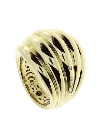 Кольцо Damiani Spicchi luna Желтое золото
