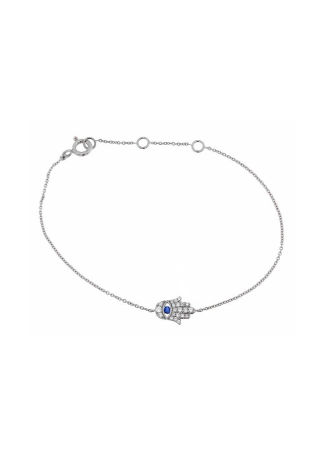 Браслет Crivelli Chain bracelet Белое золото