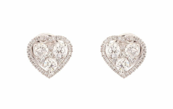 Серьги Crivelli Studs crv Белое золото