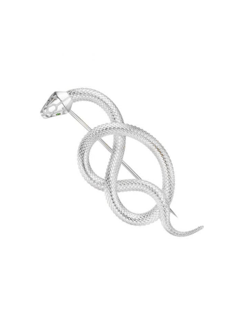 Брошь Geoma Snake Серебро
