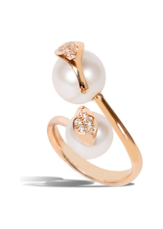 Кольцо Utopia Flora Bloom Розовое золото