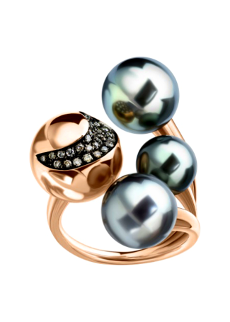 Кольцо Utopia Night Fever Розовое золото