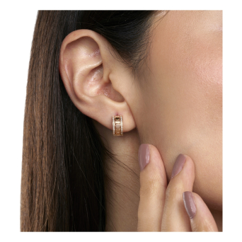 Серьги Damiani Belle Epoque Reel Розовое золото