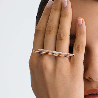 Кольцо Rosato Bianca Серебро