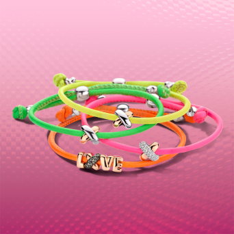 Constella Шнур Tirisi Love Розовое золото