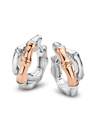 Серьги Tirisi Bamboo Розовое золото