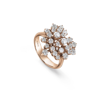 Кольцо Damiani Mimosa Розовое золото