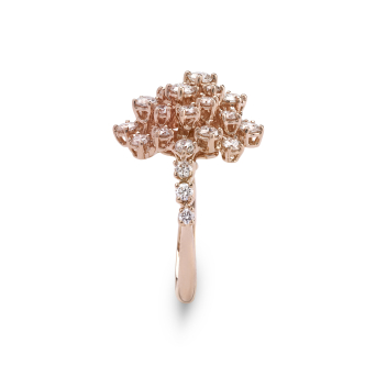 Кольцо Damiani Mimosa Розовое золото